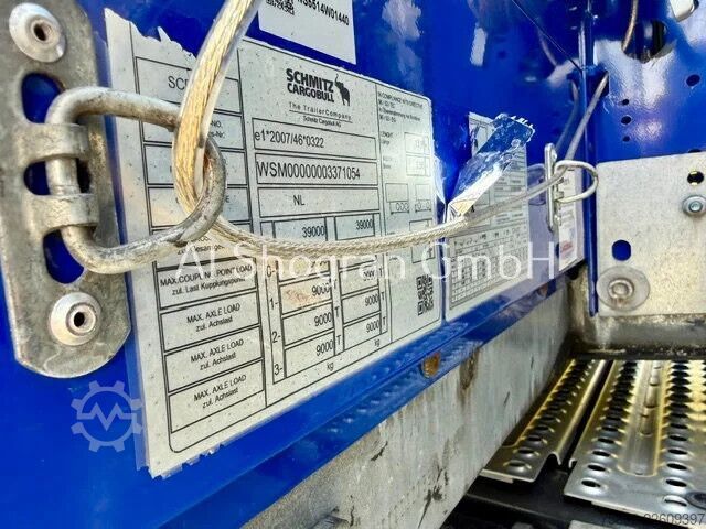  Schmitz Cargobull /EDSCHA/3 x Achsen SAF/278Tkm