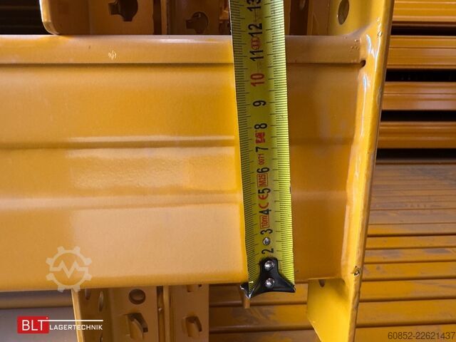 Hochregallager 18,5 lfm Jungheinrich MPB Palettenregal H 5,20 m | T 1,10 m | 2.000 kg Fachlast