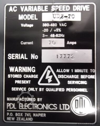 Frequency converter PDL ELECTRONICS Microdrive-3 UDZ-70