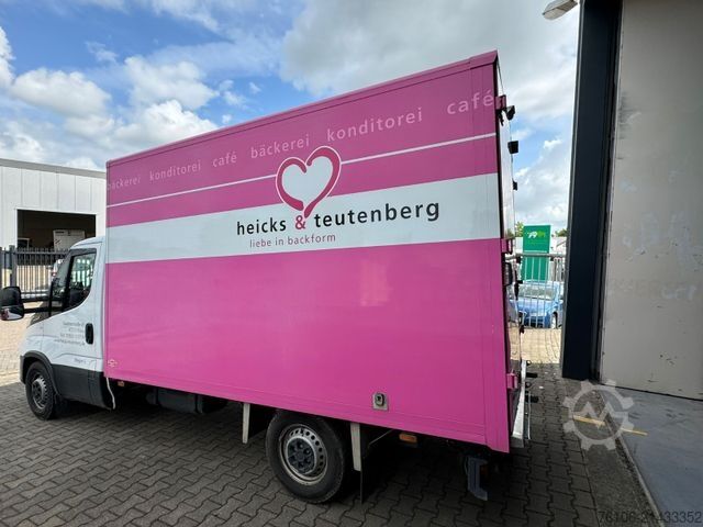 Transporter mit Koffer IVECO Daily 35S14 Hi-Matic Koffer*Ahk*Seiten tür*