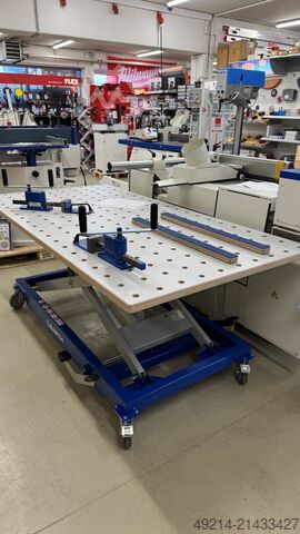 Scissor lifting table BARTH H400 XL mit Lochplatte