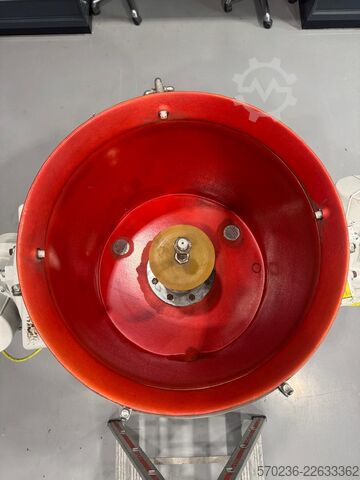 Rösler DL Trowa wheel rim processing machine Rösler Oberflächentechnik GmbH Rösler FBA 24/2 Turbo