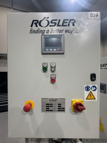 Rösler DL Trowa wheel rim processing machine Rösler Oberflächentechnik GmbH Rösler FBA 24/2 Turbo