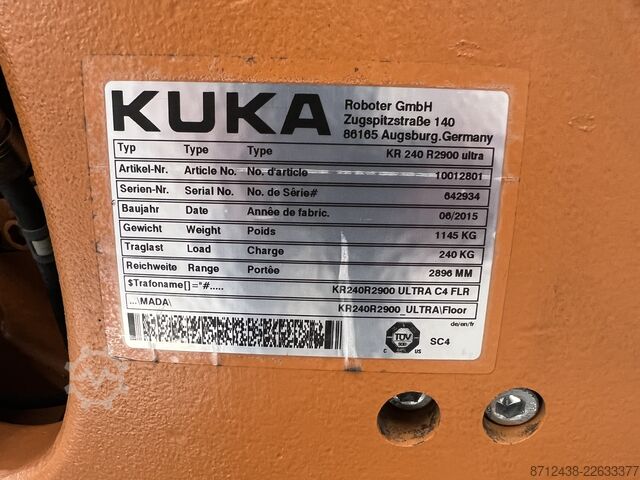 Industrial robot KUKA KR 240 R2900 ultra