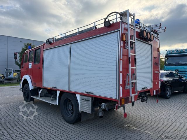 LKW mit Kofferaufbau MERCEDES-BENZ 1222 AF 4x4 ALLRAD/Feuerwehr /Pumpe