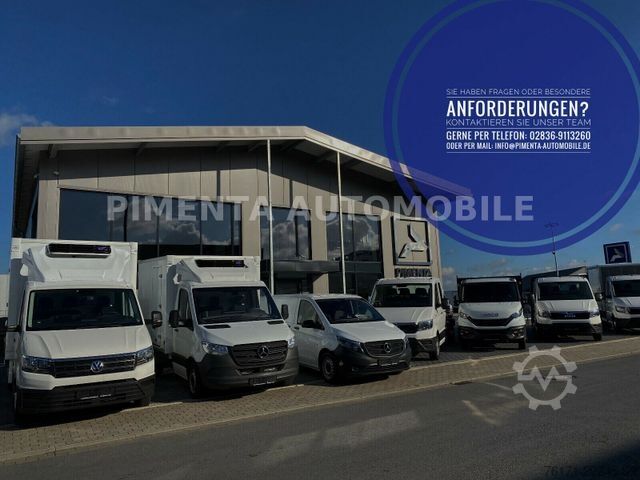 Box van VOLKSWAGEN Crafter 50 3,5to TRANSP KOFFE 2,40mH NAV KLI TEM