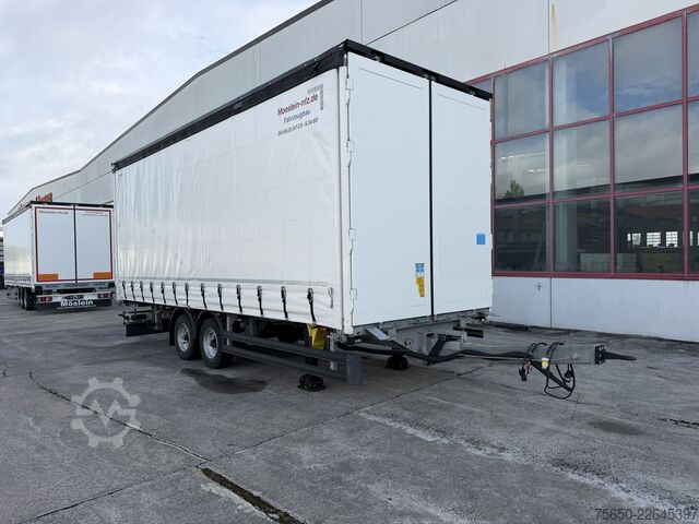 Open trailer with tarp Möslein TPW 105 D  Tandem- Planenanhänger
