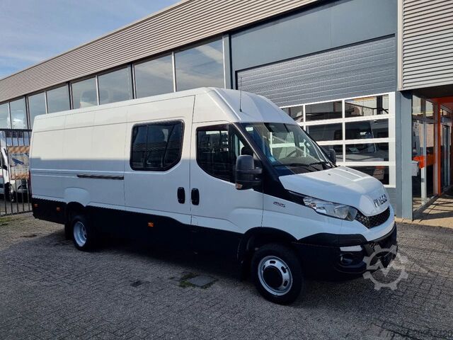 Delivery van double cab Iveco Daily 50C17/ L4H2 MAXI/ DC / 6 Zitplaatsen/ EURO 6