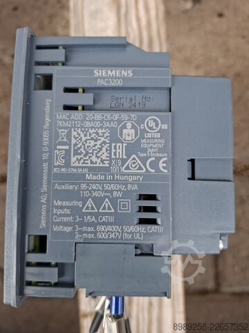 Multifunktionsmessgerät SENTRON Siemens 7KM2112-0BA00-3AA0