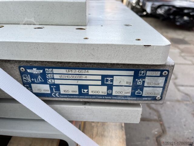 Zinkenverstellgerät Cascade UPF2