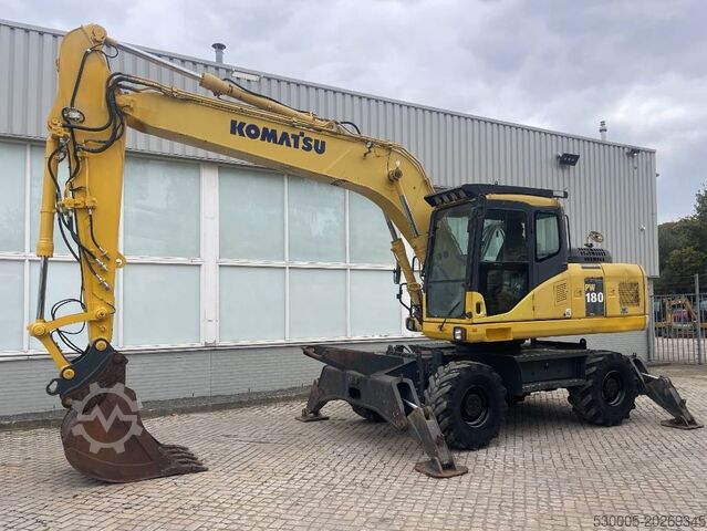 Wheel excavator Komatsu PW 180-7EO     2009