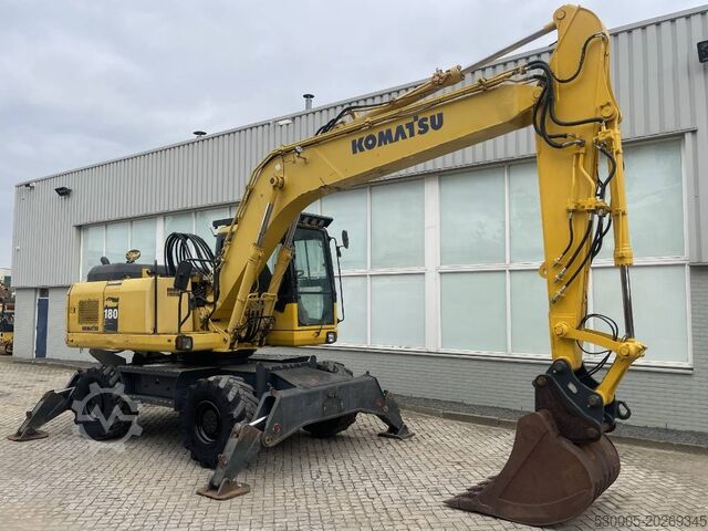 Wheel excavator Komatsu PW 180-7EO     2009