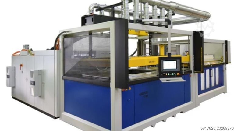 Vollmotorische Thermoformmaschine Geiss AG DU 1500 x 1000 x 620 T10