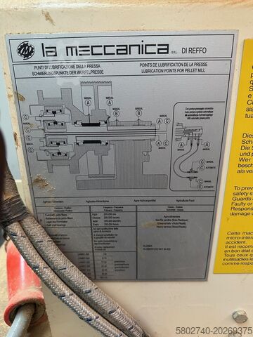 Pellet press La Meccanica for animal feed la meccanica pellets Presse pellet mill clm 200 inkl. Sonderzubehör
