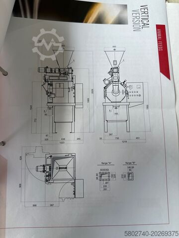 Pellet press La Meccanica for animal feed la meccanica pellets Presse pellet mill clm 200 inkl. Sonderzubehör