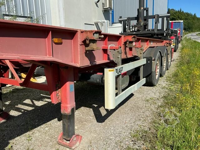 Tipper chassis Lag 3A-Kippchassis für 20'+30' Container