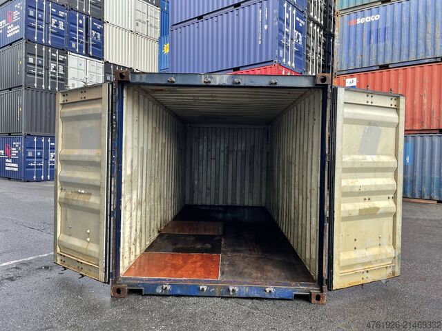 Closed steel container Other 20 Fuß Lagercontainer mit Lüftungsgitter