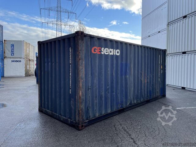 Closed steel container Other 20 Fuß Lagercontainer mit Lüftungsgitter
