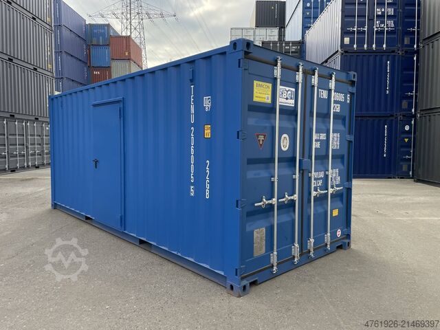 Lagercontainer Other 20’ DV mit Fachbodenregalen, Licht, Tür