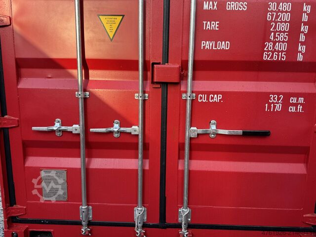Shipping container Other 20 Fuss Container one way RAL 3001