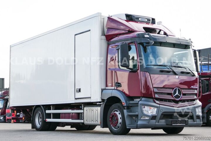 Refrigerated truck MERCEDES-BENZ Antos 1833 Kühlkoffer Bi-Temp. LBW Euro 6