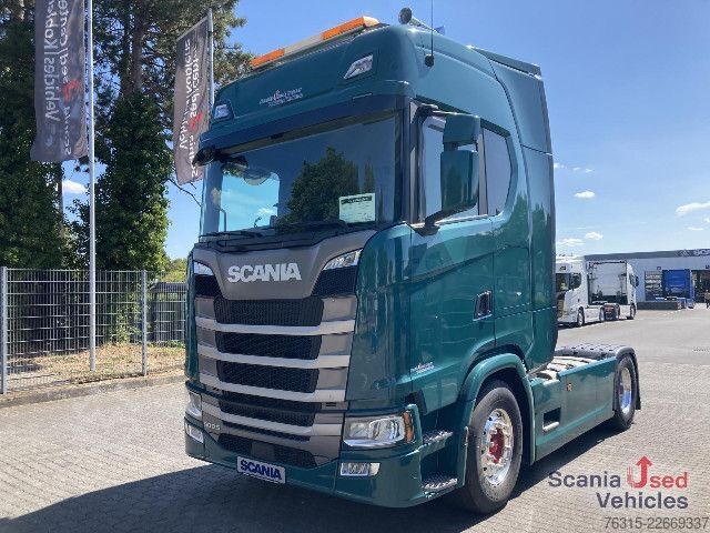Standard tractor unit Scania S 500 NA - HIGHLINE - ALCOA - LEATHER -