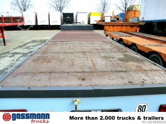 Tieflader-Sattelauflieger Zorzi ZORZI (I) Tieflader-Auflieger