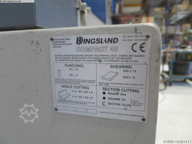Section Shear - Combined KINGSLAND Compact 40