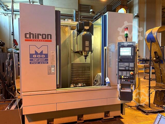 Fünf-Achs-Bearbeitungszentrum CHIRON MILL 800