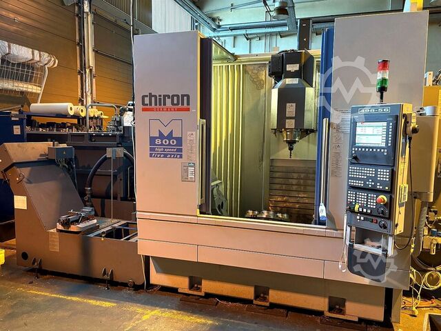 Fünf-Achs-Bearbeitungszentrum CHIRON MILL 800