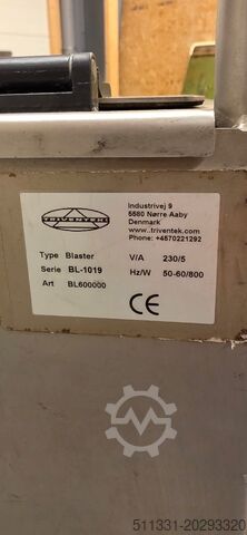 Dry ice blasting machine TRIVENTEK  BL 60 BL 1019