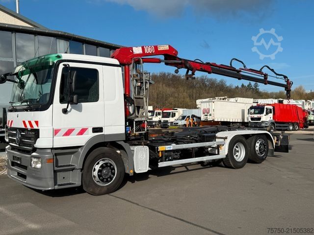 Other MERCEDES-BENZ Actros 2541 6x2 HMF Kran 1060 / Mulitlift