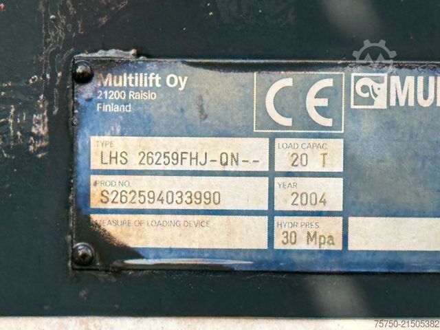 Sonstige MERCEDES-BENZ Actros 2541 6x2 HMF Kran 1060 / Mulitlift