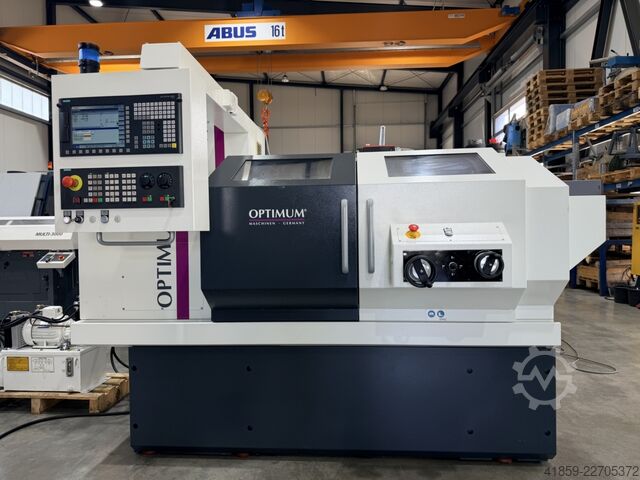 Drehmaschine-konventionell-elektronisch OPTIMUM OPTIturn L 44