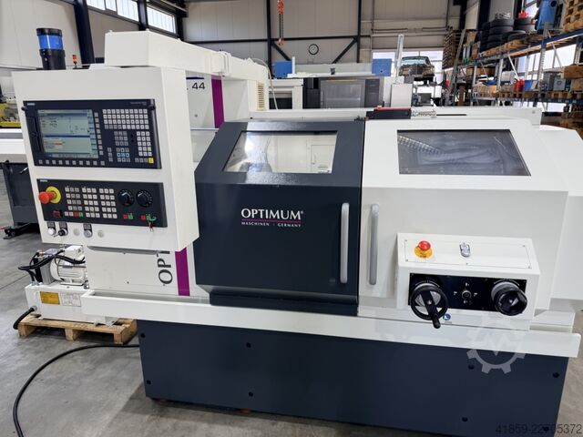 Drehmaschine-konventionell-elektronisch OPTIMUM OPTIturn L 44