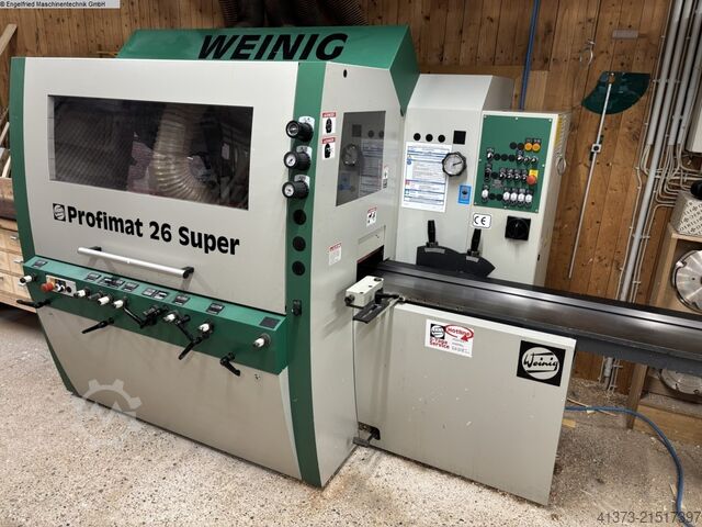 Vierseitenhobelmaschine WEINIG Profimat 26 Super_Fenster