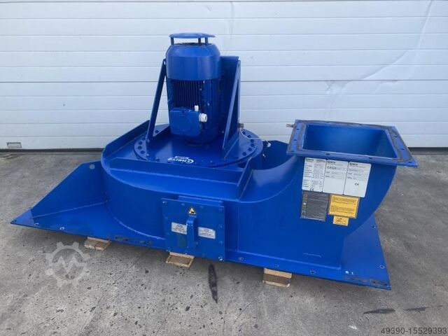 As-new radial fan, extraction fan, flange extraction, flange fan, blower, ventilator REITZ MAE