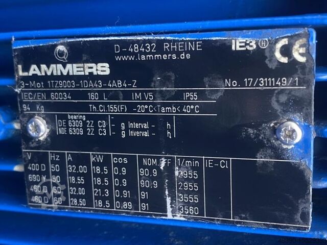 As-new radial fan, extraction fan, flange extraction, flange fan REITZ MAE
