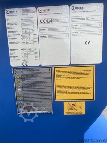As-new radial fan, extraction fan, flange extraction, flange fan REITZ MAE