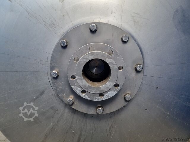 Agitator tank with double jacket