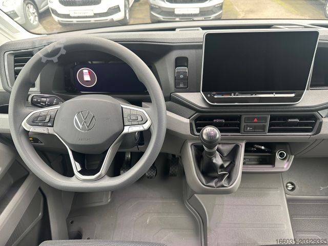 Pritschenwagen VOLKSWAGEN Crafter 35 Doka Facelift L4 LR 7 Sitze GRA LED