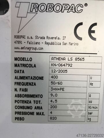 Vakuum-Schrumpfpacker Robopac Athena LS 8565