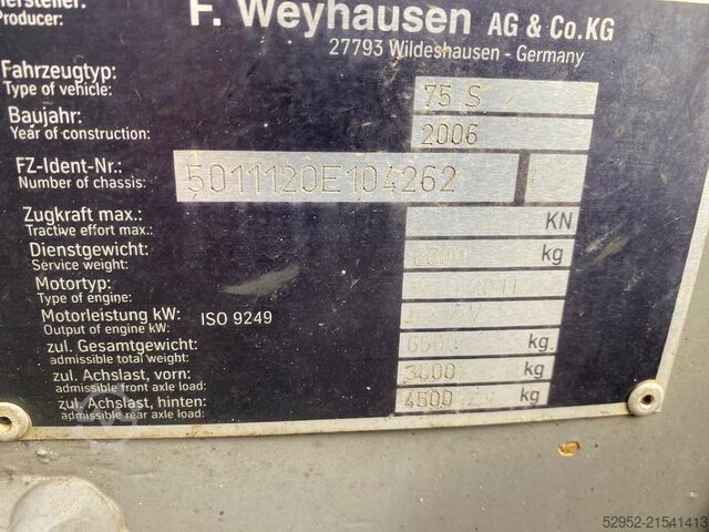 Radlader Atlas 75 S Schwenklader