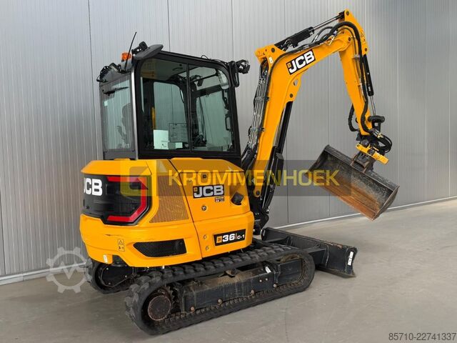 Minibagger JCB 36C-1 Engcon Draaikantelstuk