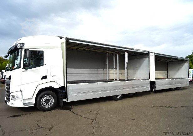 Beverage truck DAF XF 480NG*7,7m Schwenkwand*Lenkachse*LBW*Retarder