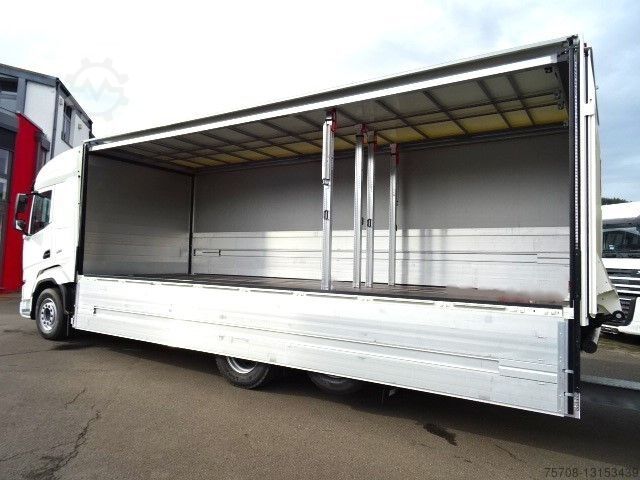 Beverage truck DAF XF 480NG*7,7m Schwenkwand*Lenkachse*LBW*Retarder