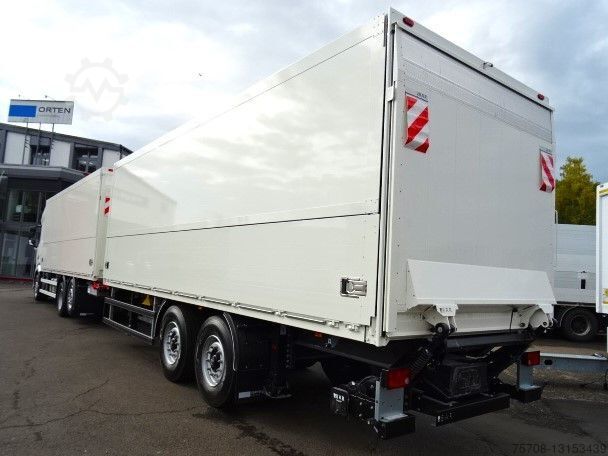 Beverage truck DAF XF 480NG*7,7m Schwenkwand*Lenkachse*LBW*Retarder