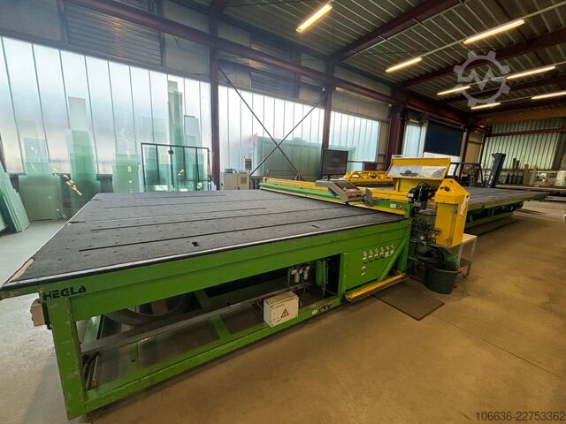 Glass cutting desk Hegla EcoLam 37 Plus / LT 2034 / LKTR 7034