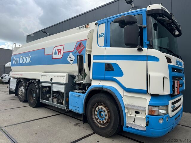 Tanker truck Scania R 380 Tank / 6X2 / Manual / Euro 3 / 19.000 Lit...