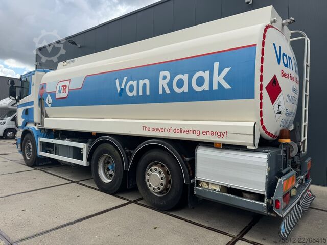 Tanker truck Scania R 380 Tank / 6X2 / Manual / Euro 3 / 19.000 Lit...